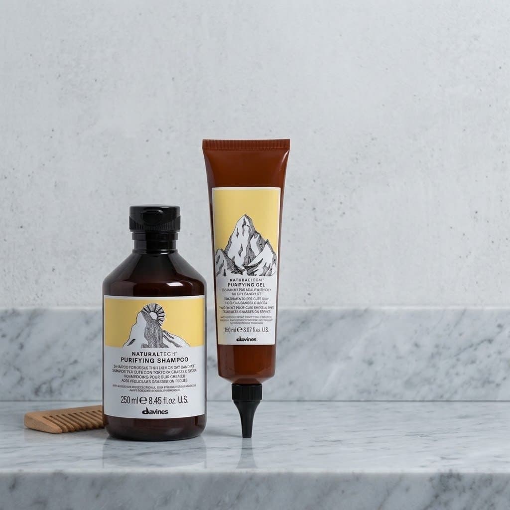 "NATURALTECH" PURIFYING GEL 150ML + PURIFYING SHAMPOO 250ML